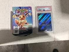 Lot 247  
            BIRMINGHAM SR111 - PARCEL DELIVERY ONLY 

                
POKÉMON CARDS AND RARE ILLUSTRATION.