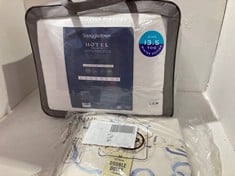 Lot 280  
            BIRMINGHAM SR111 - PARCEL DELIVERY ONLY 
                
2X ITEMS SNUGGLEDOWN HOTEL COLLECTION DUVET AND PILLOWS CASES.