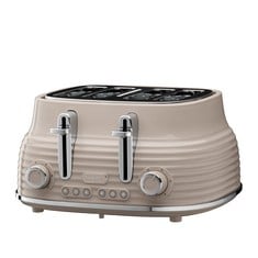 Lot 283  
            BIRMINGHAM SR111 - PARCEL DELIVERY ONLY 
                
DAEWOO SIENNA 4 SLICE TOASTER, WIDE SLOTS, 6 BROWNING SETTINGS, REHEAT, DEFROST &...