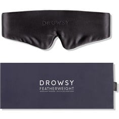 Lot 297  
            BIRMINGHAM SR111 - PARCEL DELIVERY ONLY 

                
DROWSY FEATHERWEIGHT SILK SLEEP MASK – LUXURY BLACKOUT EYE MASK FOR SLEEPING & TR...