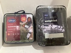 Lot 299  
            BIRMINGHAM SR111 - PARCEL DELIVERY ONLY 

                
2 X ITEMS TO INCLUDE SILENT NIGHT LUXURY HEATED THROW.
