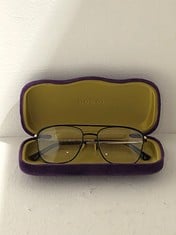 Lot 2  
            BIRMINGHAM SR111 - PARCEL DELIVERY ONLY 

                
PAIR OF GUCCI GLASSES IN CASE.