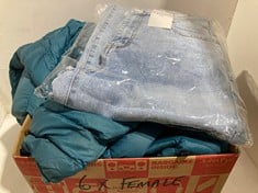 Lot 306  
            BIRMINGHAM SR111 - PARCEL DELIVERY ONLY 
                
6 X ITEMS OF LADIES CLOTHES.