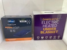 Lot 336  
            BIRMINGHAM SR111 - PARCEL DELIVERY ONLY 
                
SILENT NIGHT DELUXE AIRBED TO ALSO INCLUDE ELECTRIC HEATED UNDER BLANKET.