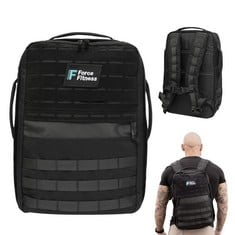 Lot 362  
            BIRMINGHAM SR111 - PARCEL DELIVERY ONLY 
                
FORCE FITNESS RUCKING BACKPACK - LARGE, RUCK PLATE CARRIER RUCKSACK FOR MEN & WOM...