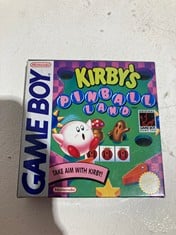 Lot 381  
            BIRMINGHAM SR111 - PARCEL DELIVERY ONLY 

                
GAME BOY. NINTENDO GAME KIRBY’S PINBALL LAND.