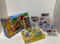 Lot 391  
            BIRMINGHAM SR111 - PARCEL DELIVERY ONLY 
                
10 X ITEMS HOT WHEELS SET AND CARS LEGO, POWER RANGERS ASSORTMENT.