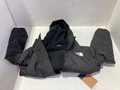 Lot 396  
            BIRMINGHAM SR111 - PARCEL DELIVERY ONLY 
                
THE NORTH FACE BLACK RAIN JACKET 12 YEARS.