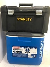 Lot 422  
            BIRMINGHAM SR111 - PARCEL DELIVERY ONLY 

                
2 X ASSORTED ITEMS TO INCLUDE COLEMAN COOLER BOX