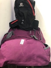Lot 426  
            BIRMINGHAM SR111 - PARCEL DELIVERY ONLY 

                
2 X ITEMS TO INCLUDE ONE MOUNTAIN WAREHOUSE AD 1 BACKPACK.