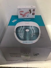 Lot 428  
            BIRMINGHAM SR111 - PARCEL DELIVERY ONLY 

                
2 X ITEMS TO INCLUDE FOOT SPA, RED LIGHT GOGGLES.