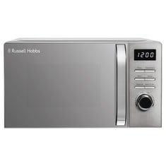 Lot 430  
            BIRMINGHAM SR111 - PARCEL DELIVERY ONLY 

                
RUSSELL HOBBS TITANIUM DIGITAL MICROWAVE 20 LITRE 800W SOLO DIGITAL WITH 5 POWER ...