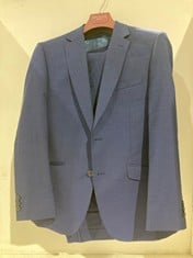 Lot 459  
            BIRMINGHAM SR111 - PARCEL DELIVERY ONLY 

                
TED BAKER 3 PIECE SUIT IN BLUE JACKET 38 SMALL.