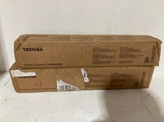 Lot 473  
            BIRMINGHAM SR111 - PARCEL DELIVERY ONLY 

                
2 X TOSHIBA TONER CARTRIDGE TO INCLUDE MAGENTA & CYAN.