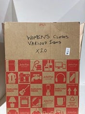 Lot 530  
            BIRMINGHAM SR111 - PARCEL DELIVERY ONLY 

                
WOMEN’S CLOTHING,20 ITEMS.