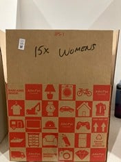 Lot 535  
            BIRMINGHAM SR111 - PARCEL DELIVERY ONLY 

                
15 ITEMS OF WOMEN’S CLOTHING.