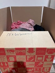 Lot 537  
            BIRMINGHAM SR111 - PARCEL DELIVERY ONLY 

                
15 X ITEMS ASSORTMENT OF WOMEN’S CLOTHES.