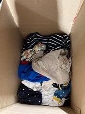 Lot 598  
            BIRMINGHAM SR111 - PARCEL DELIVERY ONLY 

                
35 X TODDLER & BABY CLOTHING ITEMS INCLUDE ITEMS INCLUDE NEXT JEANS SIZE 9-12 MTHS.