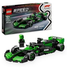 Lot 59  
            BIRMINGHAM SR111 - PARCEL DELIVERY ONLY 
                
LEGO SPEED CHAMPIONS KICK SAUBER F1 TEAM C44 RACE CAR TOY WITH A COLLECTIBLE FORM...
