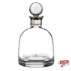 Lot 6  
            BIRMINGHAM SR111 - PARCEL DELIVERY ONLY 

                
WATERFORD ELEGANCE 40001118 DECANTER SHORT PLATINUM BAND, 0.8LTR CRYSTAL, GLASS. ...