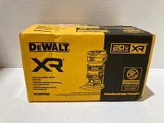 Lot 84  
            BIRMINGHAM SR111 - PARCEL DELIVERY ONLY 
                
DEWALT XR CORDLESS COMPACT ROUTER DCW600B
