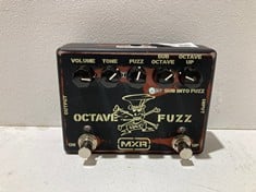 Lot 85  
            BIRMINGHAM SR111 - PARCEL DELIVERY ONLY 
                
MXR SF01 SLASH OCTAVE FUZZ PEDAL ORIGINAL RRP £135