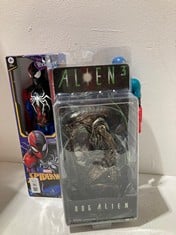Lot 86  
            BIRMINGHAM SR111 - PARCEL DELIVERY ONLY 
                
3X ITEMS ALIEN 3 SPIDER-MAN CAPTAIN AMERICA.