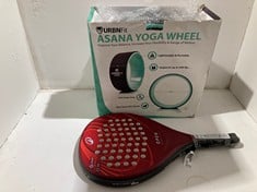 Lot 99  
            BIRMINGHAM SR111 - PARCEL DELIVERY ONLY 

                
URBNFIT ASANA YOGA WHEEL TO INCLUDE KUIKMA DECATHLON PADEL