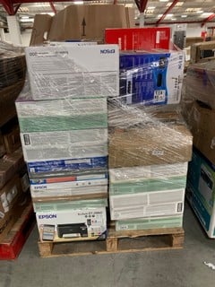 Lot 107  
            Chesterfield Tech - Collection or Optional Delivery Available 

                
PALLET OF ASSORTED PRINTERS. [JPTC86621] (LOCATION: TECH) (KERBSIDE PALLET DELIVERY)