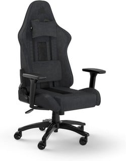 Lot 14  
            Chesterfield Tech - Collection or Optional Delivery Available 

                
CORSAIR TC100 RELAXED GAMING CHAIR (ORIGINAL RRP - £199.99) IN GREY. (WITH BOX) [...