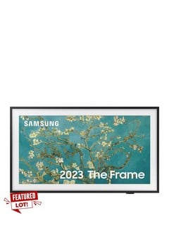 Lot 32  
            Chesterfield Tech - Collection or Optional Delivery Available 

                
SAMSUNG THE FRAME ART MODE 32" TV (ORIGINAL RRP - £389): MODEL NO QE32LS03CBUXXU ...