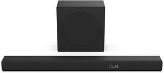 Lot 35  
            Chesterfield Tech - Collection or Optional Delivery Available 

                
HISENSE HS3100 SOUND BAR (ORIGINAL RRP - £187.95) IN BLACK. ( (W5FR7)) [JPTC86534...