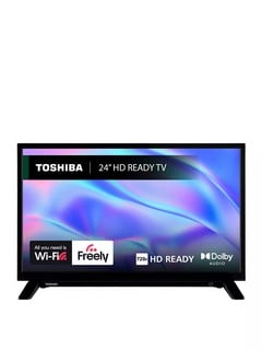 Lot 55  
            Chesterfield Tech - Collection or Optional Delivery Available 

                
TOSHIBA 24WV2553DB 24" HDR TV (ORIGINAL RRP - £129.00): MODEL NO 24WV2553DB (NON ...