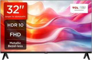 Lot 64  
            Chesterfield Tech - Collection or Optional Delivery Available 

                
TCL 32S5400AFK 32" TV (ORIGINAL RRP - £119). (VZUCM) [JPTC86513] (LOCATION: TECH)