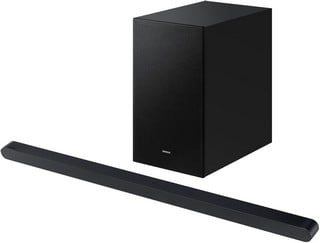 Lot 67  
            Chesterfield Tech - Collection or Optional Delivery Available 

                
SAMSUNG S700D SOUNDBAR & SUBWOOFER (ORIGINAL RRP - £499.00) IN BLACK: MODEL NO HW...