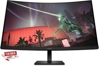 Lot 88  
            Chesterfield Tech - Collection or Optional Delivery Available 

                
HP OMEN 32C GAMING MONITOR (ORIGINAL RRP - £225.00) IN BLACK: MODEL NO 780K6AA BL...