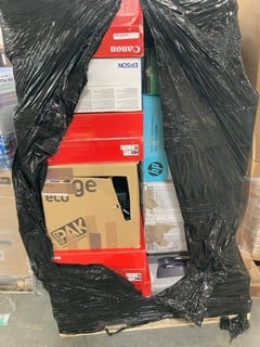 Lot 96  
            Chesterfield Tech - Collection or Optional Delivery Available 

                
PALLET OF ASSORTED PRINTERS. [JPTC86626] (LOCATION: TECH) (KERBSIDE PALLET DELIVERY)