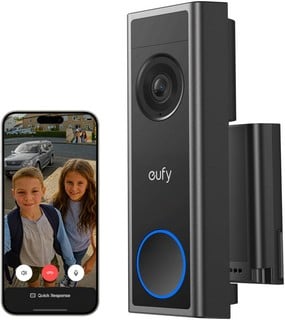 Lot 121  
            Chesterfield Tech - Parcel Delivery Only 

                
EUFY VIDEO DOORBELL C31 TO INCLUDE VIDEO DOORBELL E340 DOORBELL IN BLACK. (WITH B...
