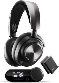 Lot 146  
            Chesterfield Tech - Parcel Delivery Only 

                
STEELSERIES ARCTIS NOVA PRO WIRELESS HEADSET (ORIGINAL RRP - £329). (WITH BOX) [J...