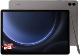 Lot 52  
            Chesterfield Tech - Parcel Delivery Only 

                
SAMSUNG GALAXY TAB S9 FE+ 12.4" 128GB TABLET WITH WIFI (ORIGINAL RRP - £450.00) I...