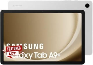 Lot 71  
            Chesterfield Tech - Parcel Delivery Only 

                
SAMSUNG GALAXY TAB A9+ 64GB TABLET WITH WIFI (ORIGINAL RRP - £125.80) IN SILVER: ...