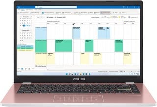 Lot 86  
            Chesterfield Tech - Parcel Delivery Only 

                
ASUS E410K 64 GB LAPTOP (ORIGINAL RRP - £179.99) IN PINK. (WITH BOX). INTEL N4500...
