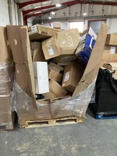 Lot 117  
            Chesterfield SR40 - Collection or Optional Delivery Available 

                
PALLET OF ASSORTED ITEMS TO INCLUDE RUSSELL HOBBS OIL FILLED RADIATOR (LOCATION: A5)