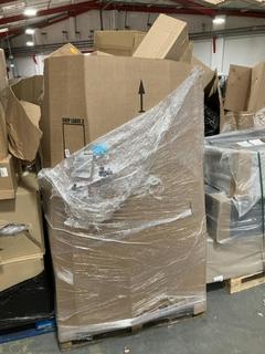 Lot 119  
            Chesterfield SR40 - Collection or Optional Delivery Available 

                
PALLET OF ASSORTED ITEMS TO INCLUDE LEAF HOUSE DECORATION (LOCATION: A5)