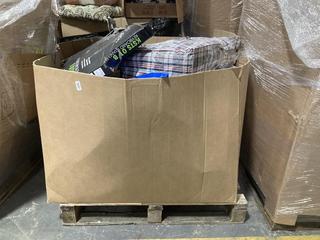 Lot 127  
            Chesterfield SR40 - Collection or Optional Delivery Available 

                
PALLET OF ASSORTED ITEMS TO INCLUDE KEYBOARD STAND TABLE (LOCATION: A5)