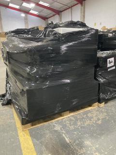 Lot 140  
            Chesterfield SR40 - Collection or Optional Delivery Available 

                
PALLET OF ASSORTED ITEMS TO INCLUDE HP SMART TANK 5106 WIRELESS ALL-IN-ONE CARTRI...