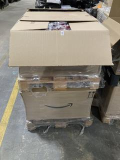 Lot 163  
            Chesterfield SR40 - Collection or Optional Delivery Available 

                
PALLET OF ASSORTED ITEMS TO INCLUDE JACK AND JONES TEE 3 PACK SIZE M (LOCATION: A4)