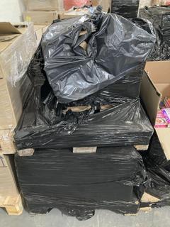 Lot 176  
            Chesterfield SR40 - Collection or Optional Delivery Available 

                
PALLET OF ASSORTED ITEMS TO INCLUDE TWOCHUBBYCUBS DINNER TIME BOOK BY JAMES ANDER...