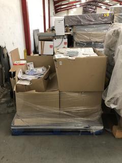 Lot 233  
            Chesterfield SR40 - Collection or Optional Delivery Available 

                
PALLET OF ASSORTED ITEMS TO INCLUDE WARNING SIGN (LOCATION: SR42)