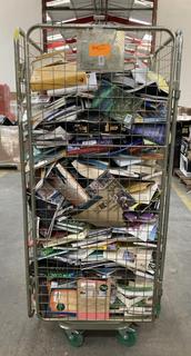 Lot 272  
            Chesterfield SR40 - Collection Only 

                
CAGE OF ASSORTED BOOKS TO INCLUDE BEIJING'S GLOBAL MEDIA OFFENSIVE BY JOSHUA KURL...